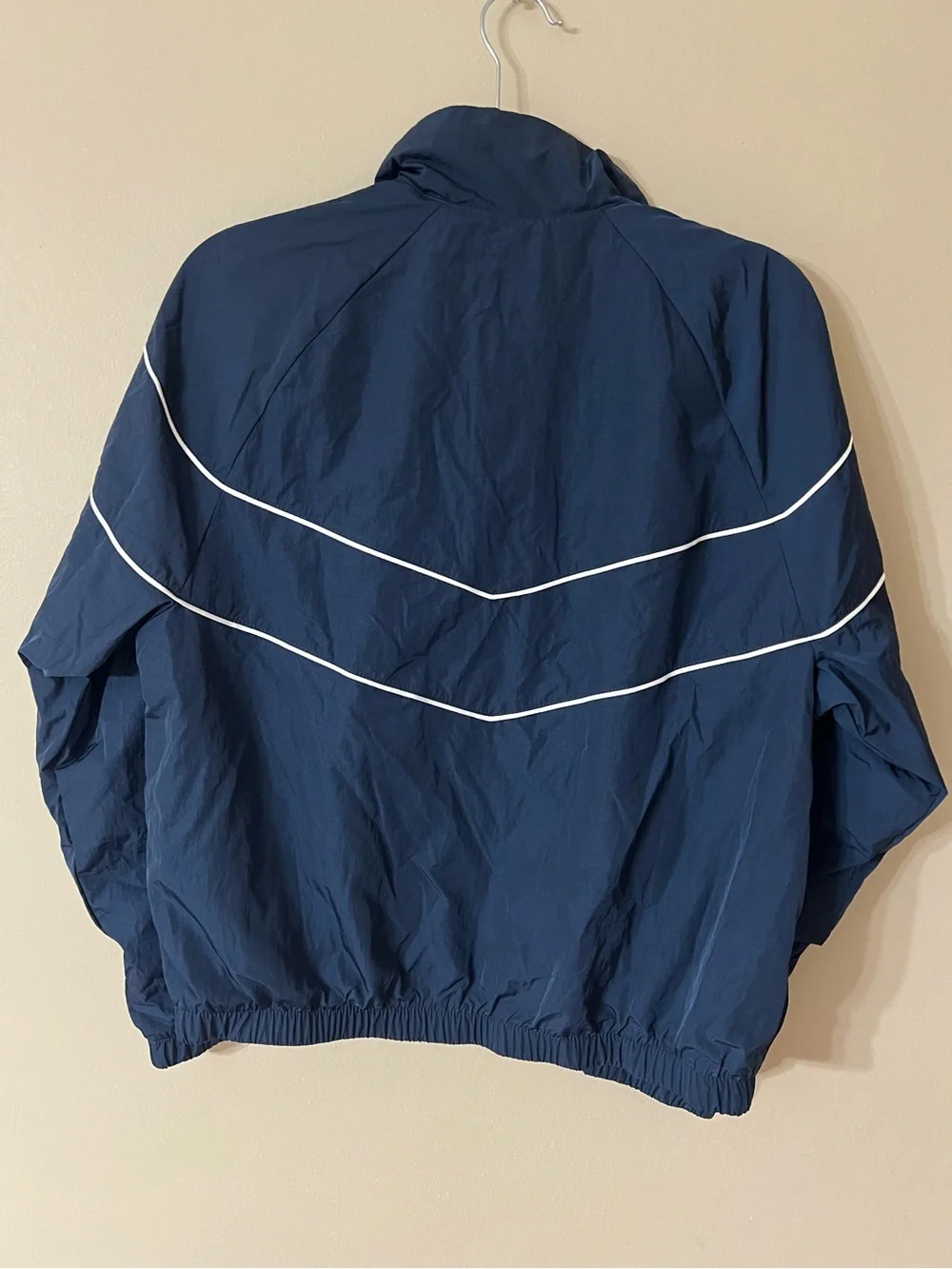 Nike Women's Sportswear Windrunner Woven Jacket Navy Blue Medium